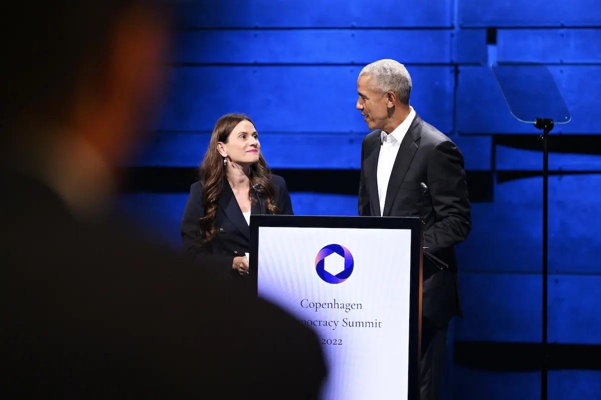 Newswire — Impact Entrepreneur Sahra-Josephine Hjorth Introduced President Obama