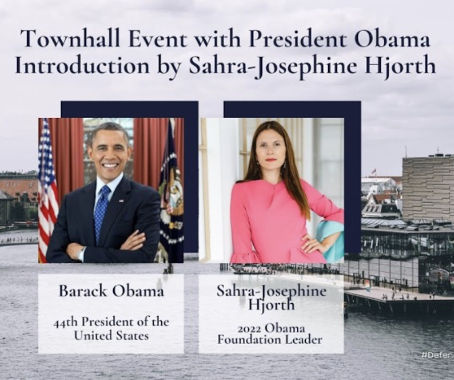 YouTube Music — Townhall Event with President Obama — Introduction by Sahra-Josephine Hjorth