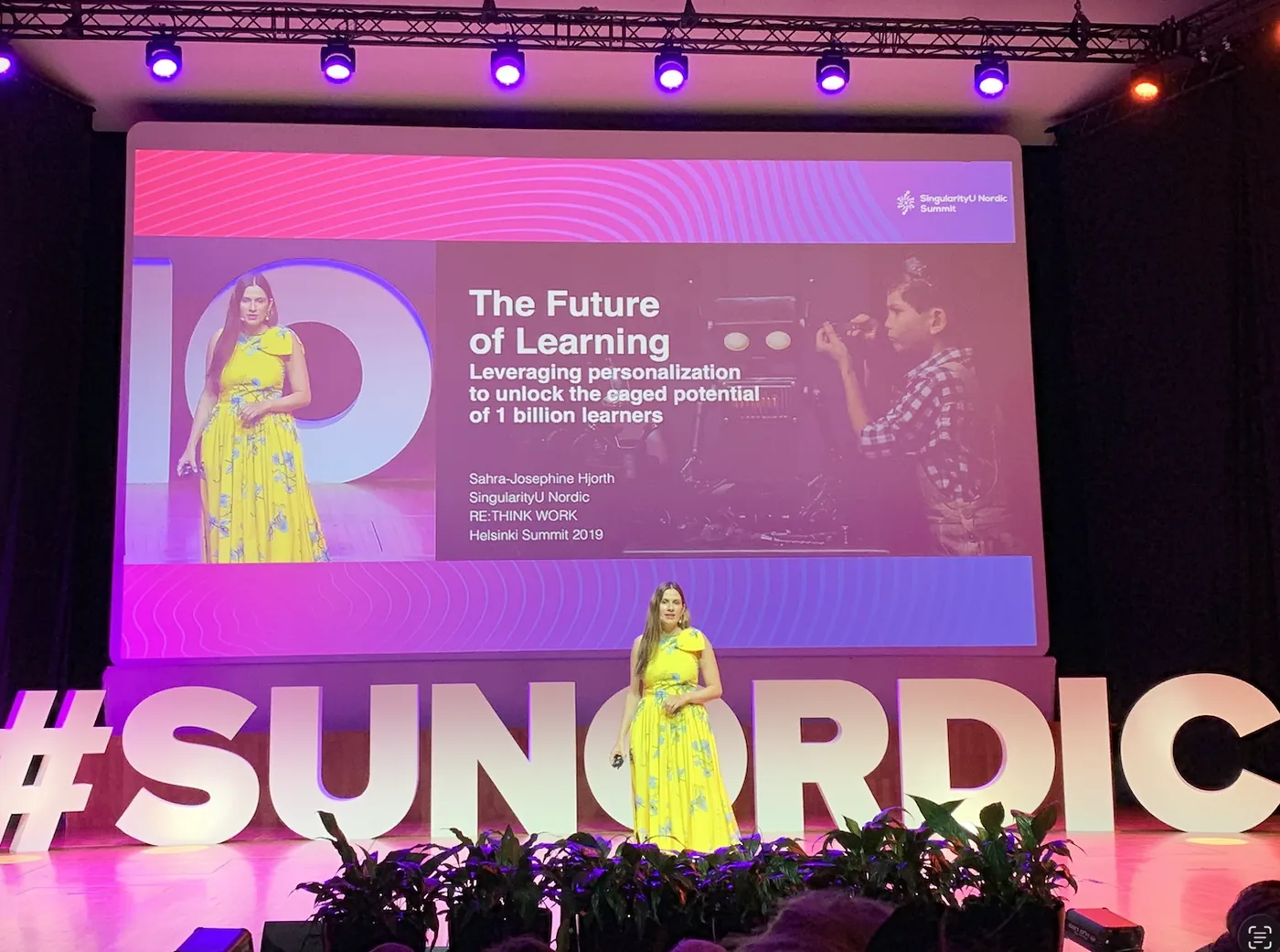 SingularityU Nordic Summit — RE:THINK WORK — The Future of Learning: Leveraging personalization to unlock the caged potential of 1 billion learners